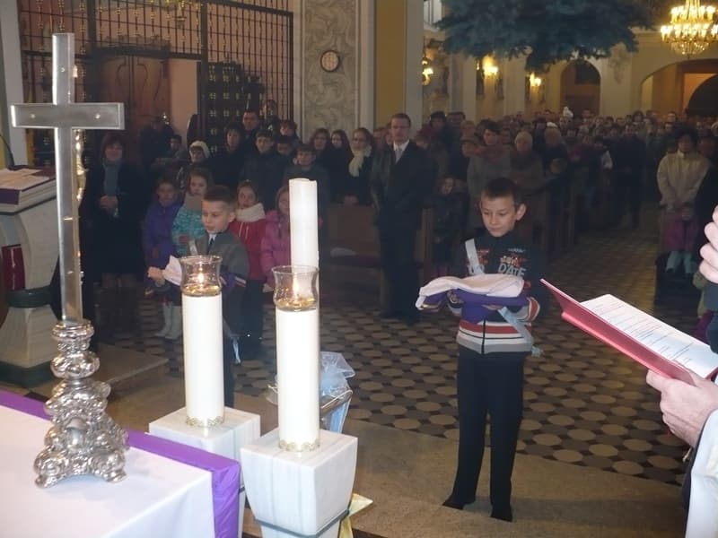 Obłóczyny ministrantów