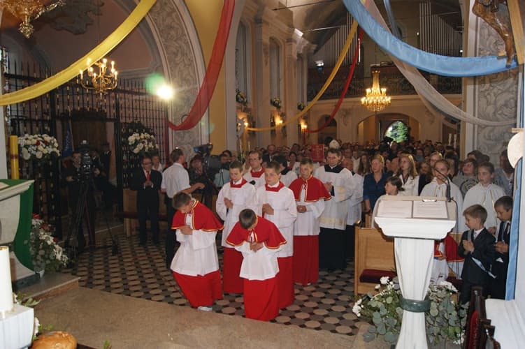 Poświęcenie Kaplicy Adoracji