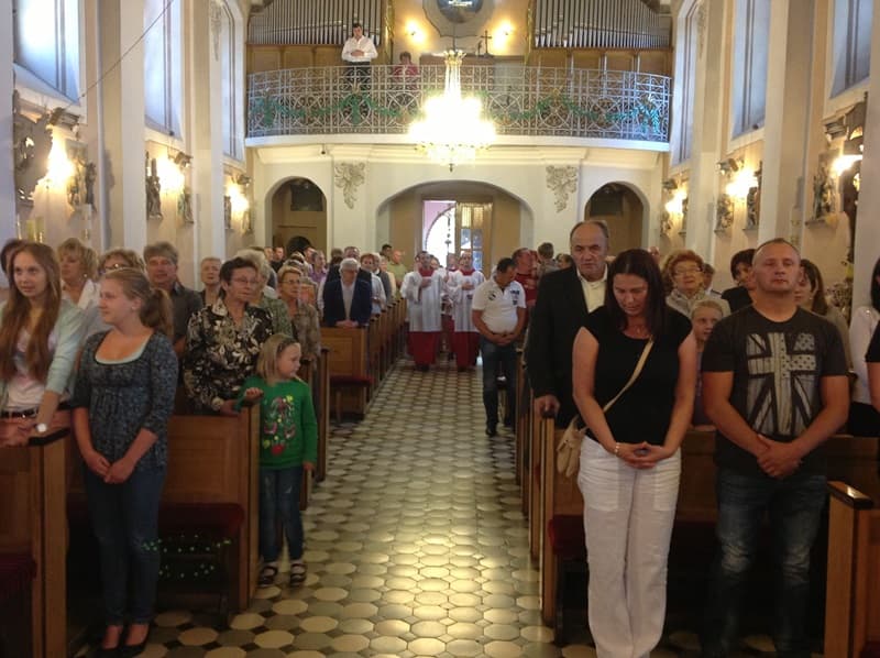 Pożegnanie ks. Marka Zielińskiego