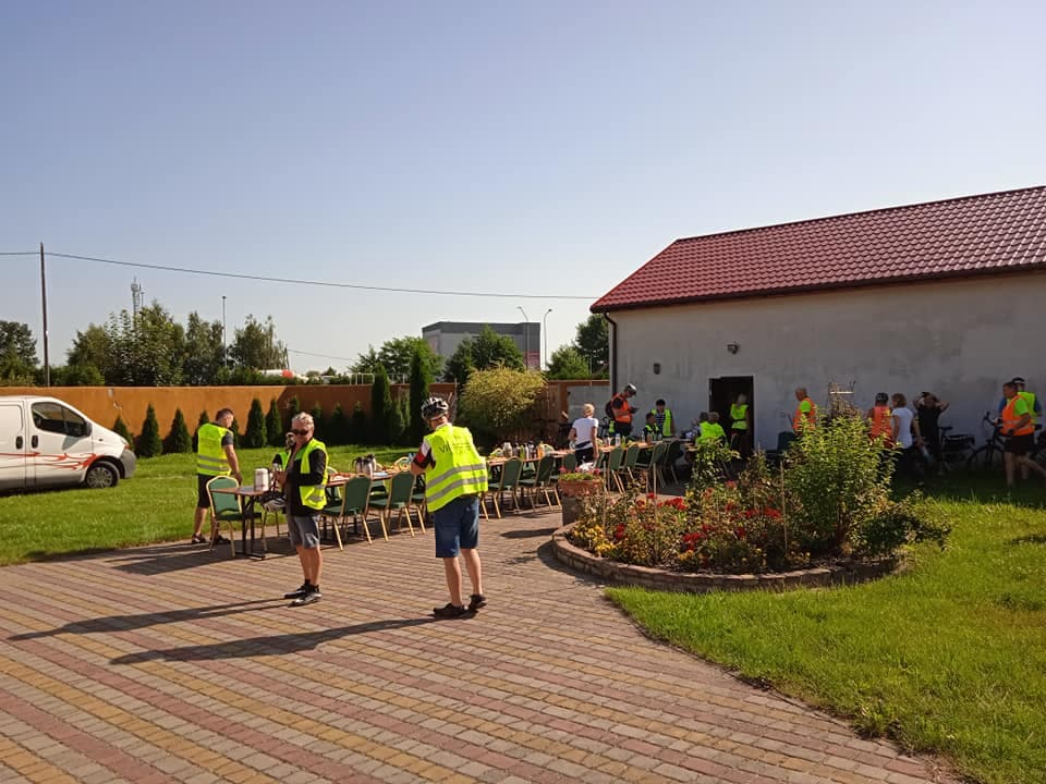 Rowerowa pielgrzymka przejechała przez Czernikowo
