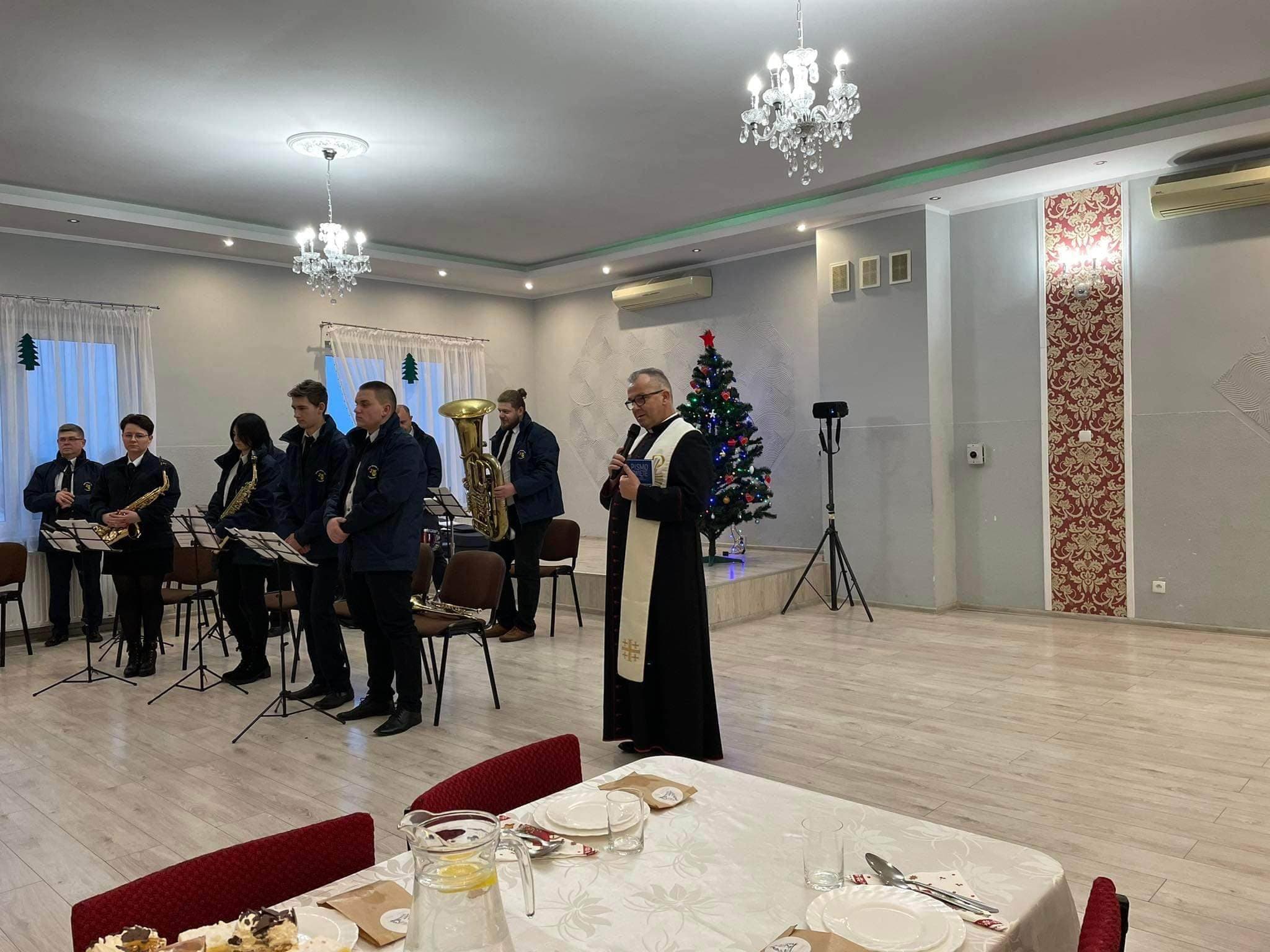 Opłatek dla seniora w Steklinku