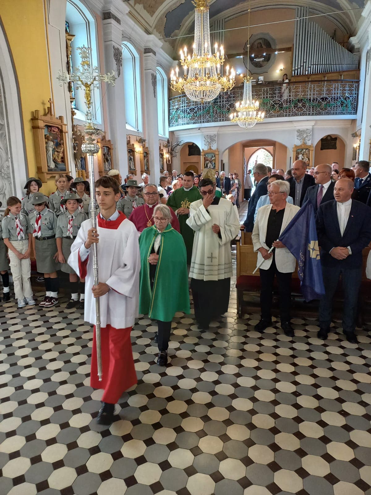 Odsłonięcie muralu przy ul. Słowackiego