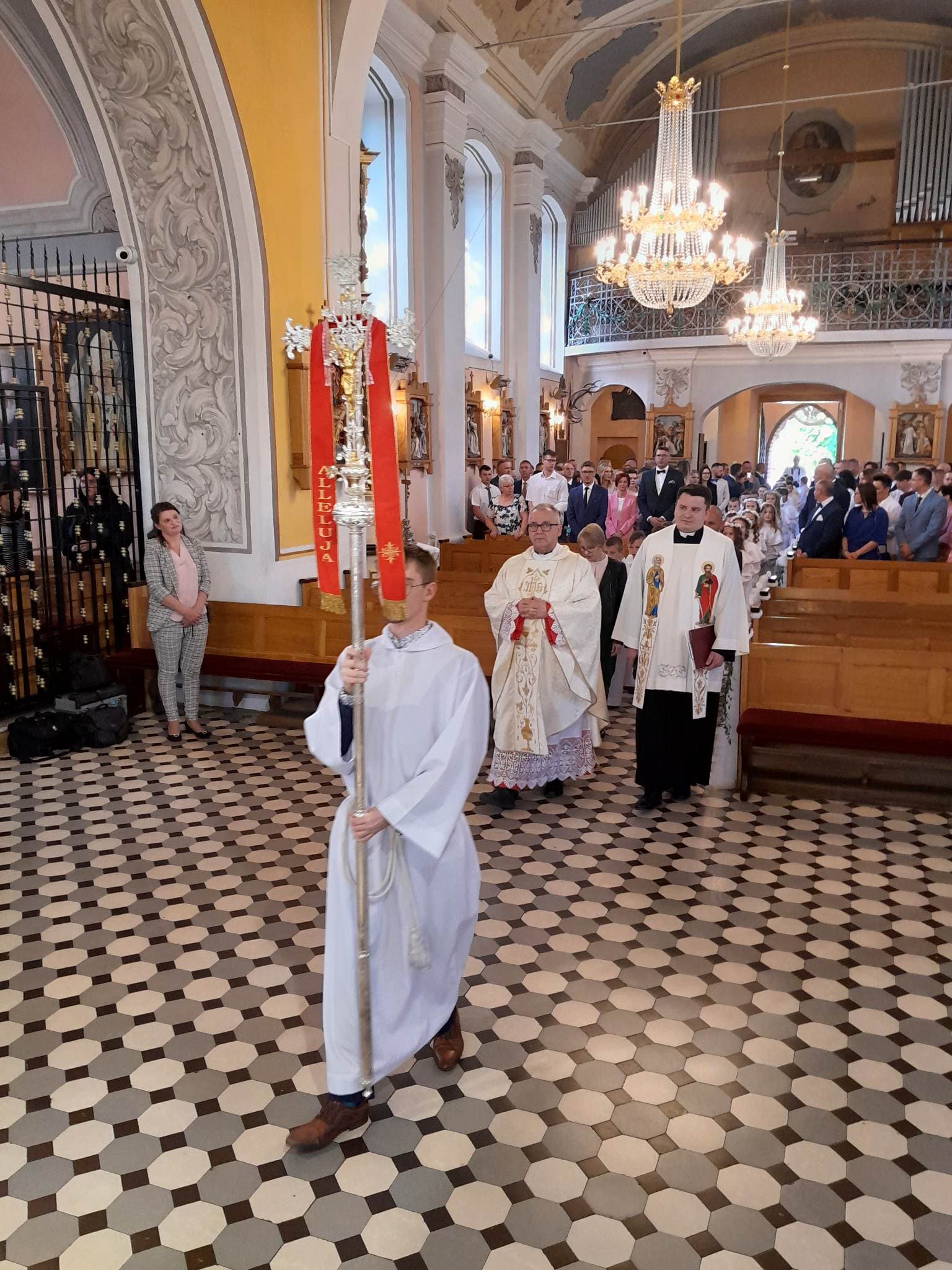 I Komunia Święta dzieci z Osówki i Steklina
