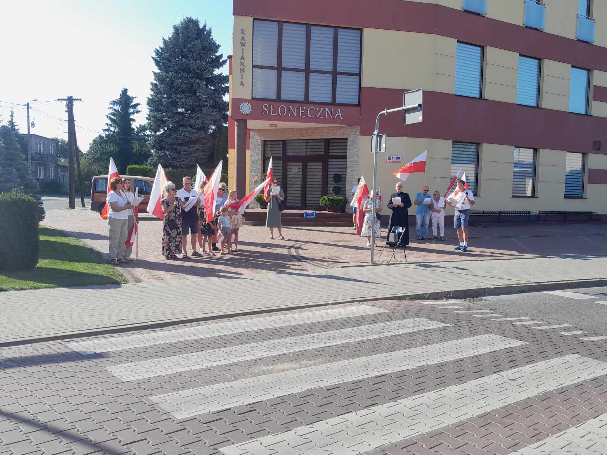 Modlitwa za poległych w Powstaniu Warszawskim