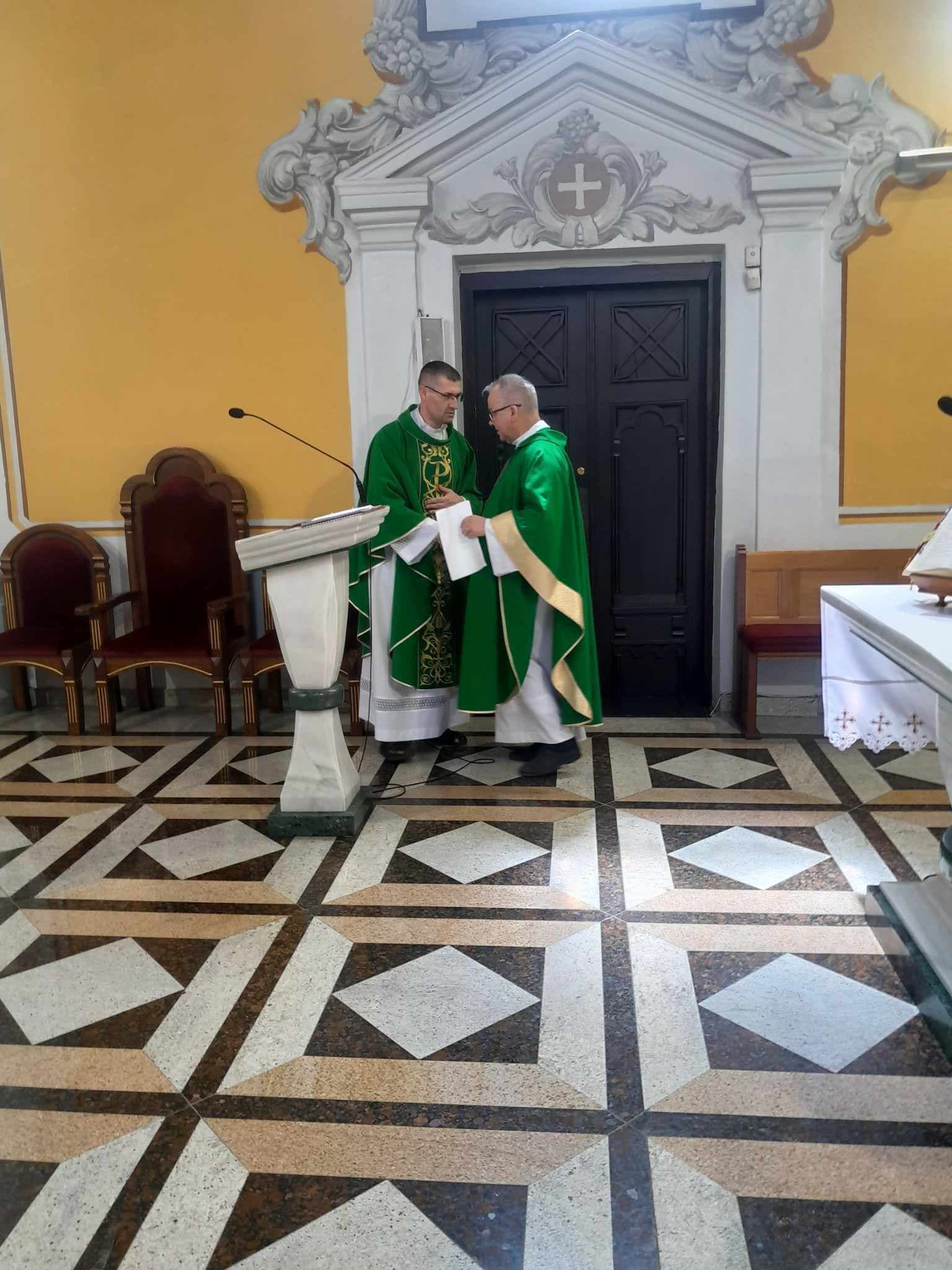 Pożegnanie ks. Sławka