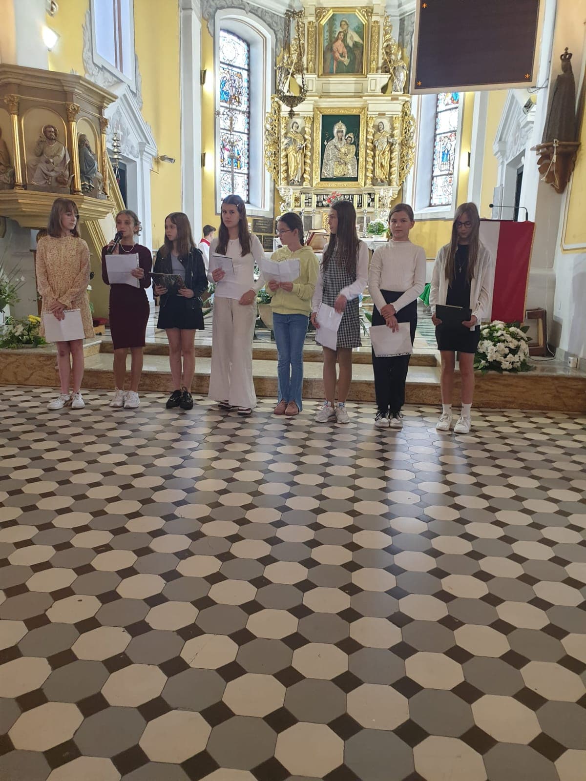 Występ dzieci z SP w Czernikowie